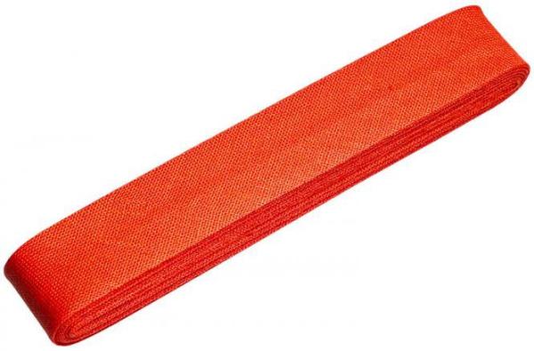Baumwoll-Schrägband Gütermann gefalzt 20 mm, 3m, Orange, bis 60 °C waschbar